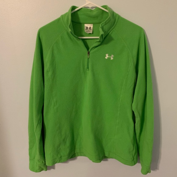 Under Armour Jackets & Blazers - Under Armour green women’s size large pullover Under Armour Jackets & Blazers - Under Armour green women’s size large pullover